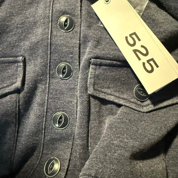 525 America Revolve Distressed Utility Jumpsuit, Ink Color, Women's Small, NWT - Picture 10 of 10